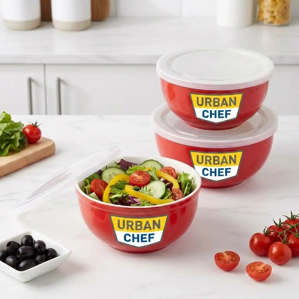 Urban Chef Bowl - Red