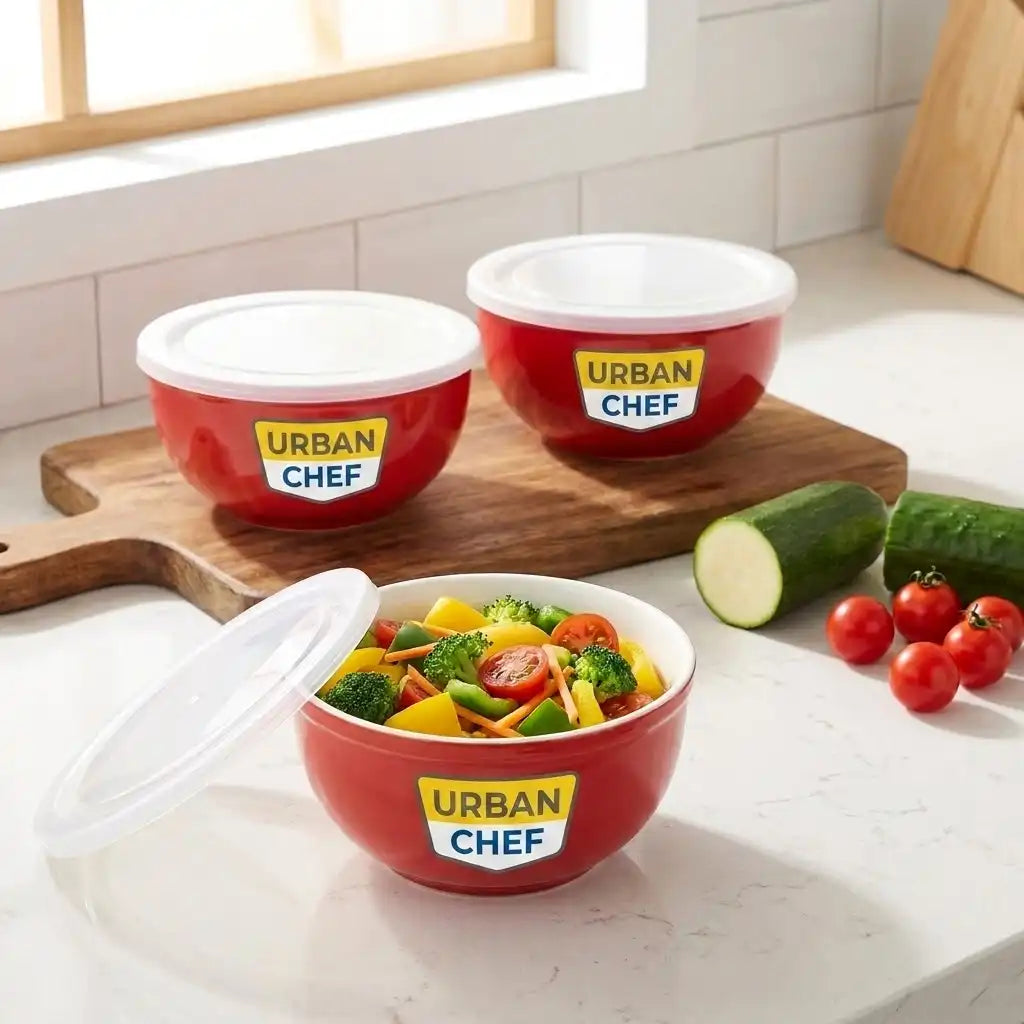 Urban Chef Bowl - Red
