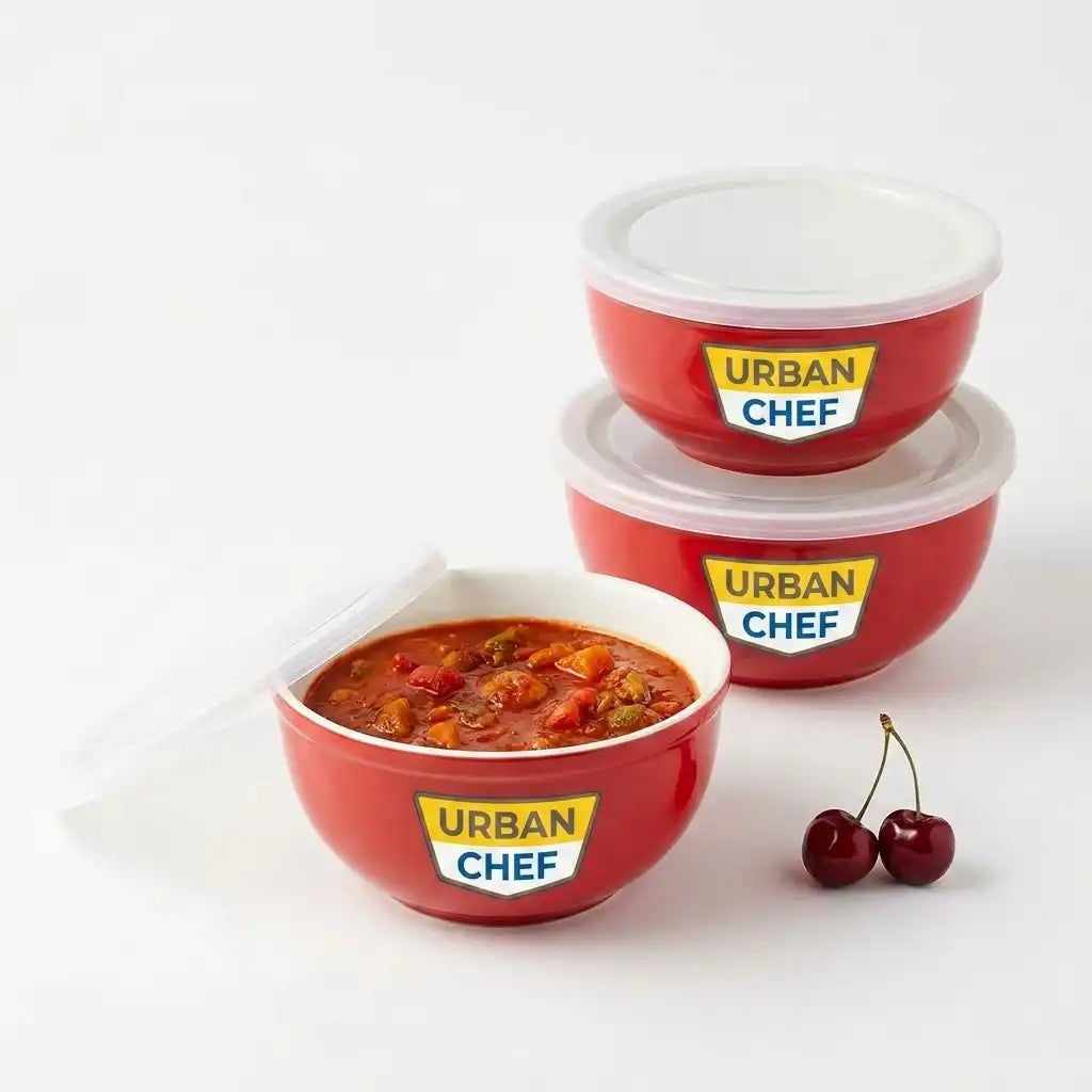 Urban Chef Bowl - Red